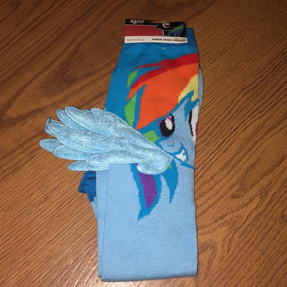 BNWT MY LITTLE PONY KNEE HIGH SOCKS O/S